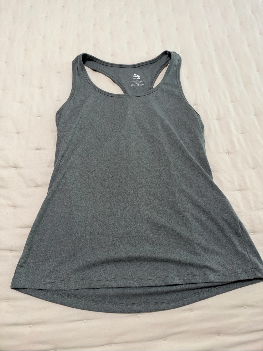 RBX Charcoal Racerback Tank Top
